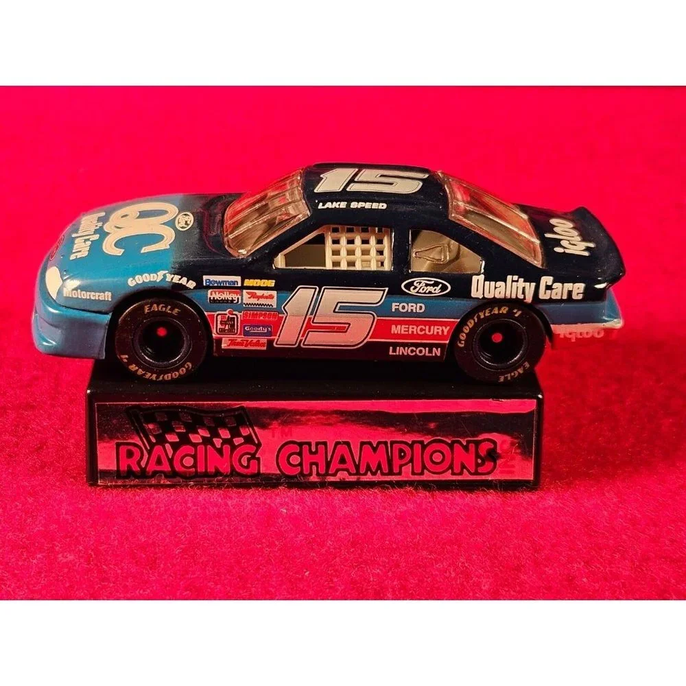 QUALITY CARE RACING NASCAR #15 TRANSPORTER BUNDLE w/MATCHING STOCKCAR - NIB‎